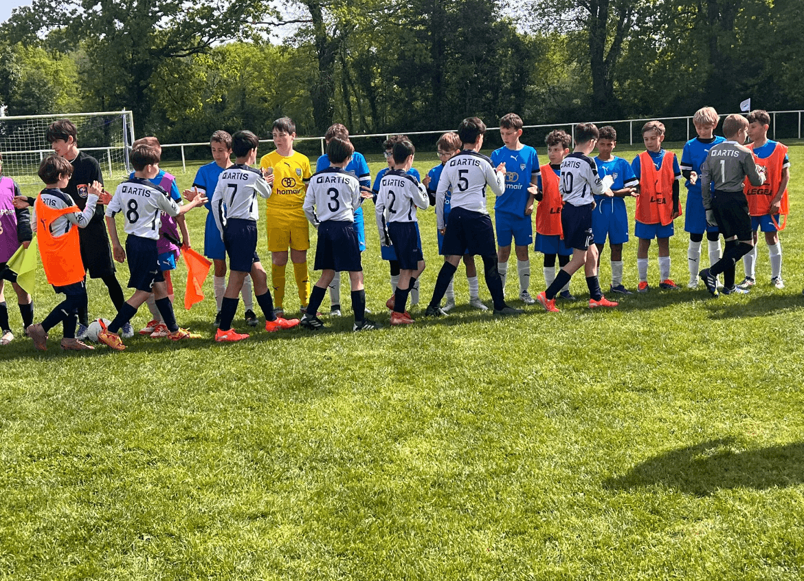 Miniature Nos U13 B en finale départementale