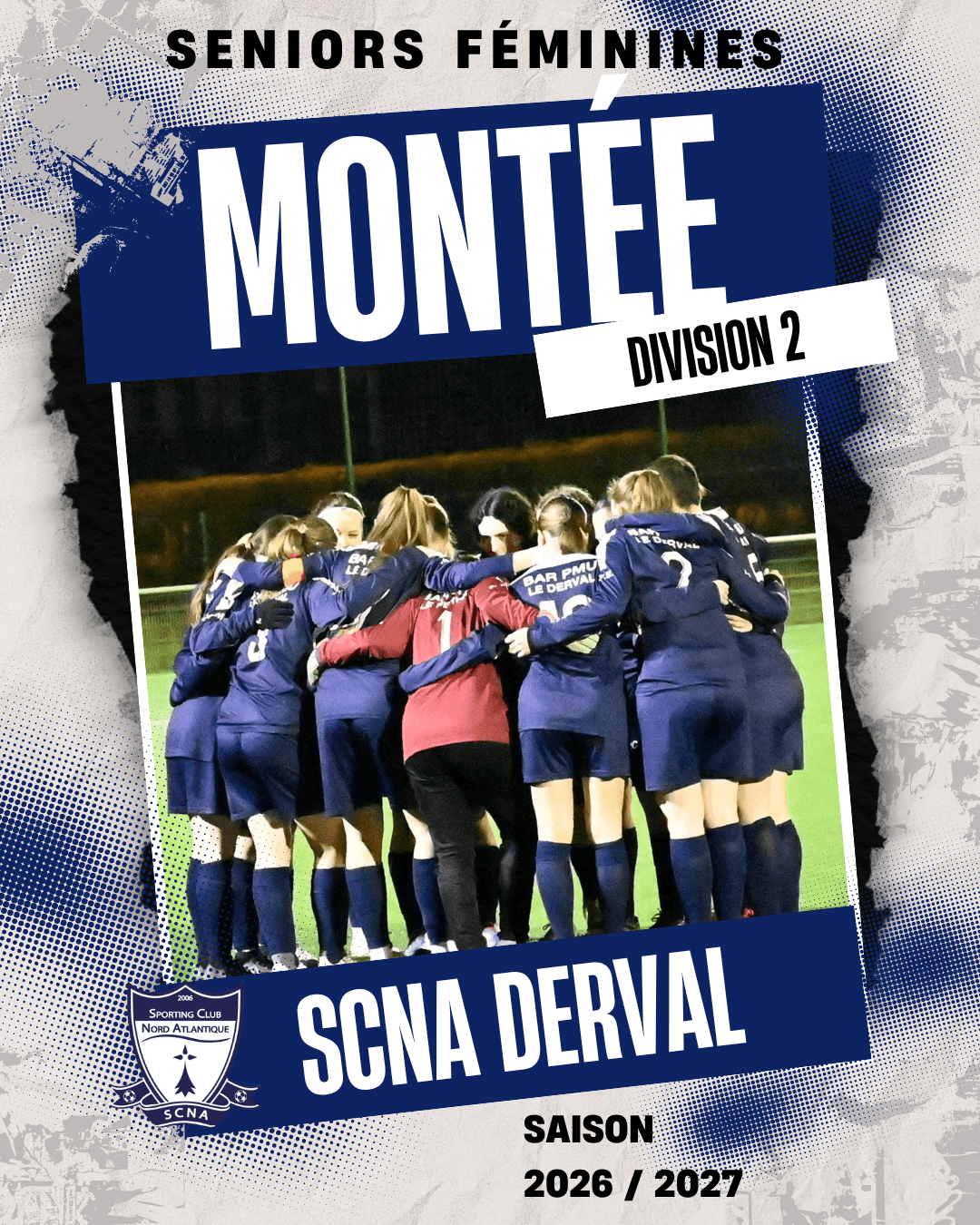 Miniature Nos Seniors F obtiennent leur montée