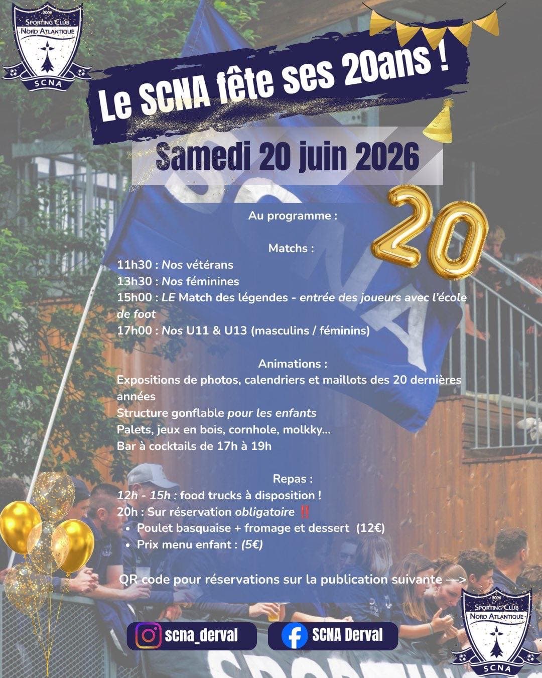Illustration : Les 20 ans du SCNA : le programme !